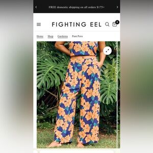 NWOT Fighting Eel/Ava Sky Pants, Sz XS